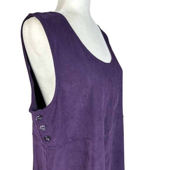 Y2K Mary McFadden Maxi Dress Large Cottagecore Modest Embroidery Vintage - Picture 6 of 11